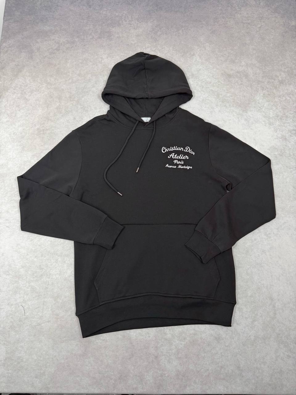 Christian Dior Atelier Hoodie Mens in Black Color UK Reps AAA Quality