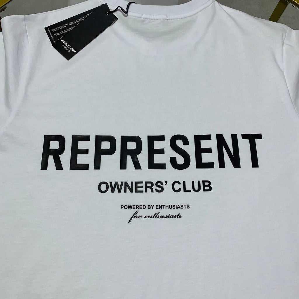 Represent Owners Club T-Shirts Mens in 2 Colors Best Sale UK Reps AAA Quality