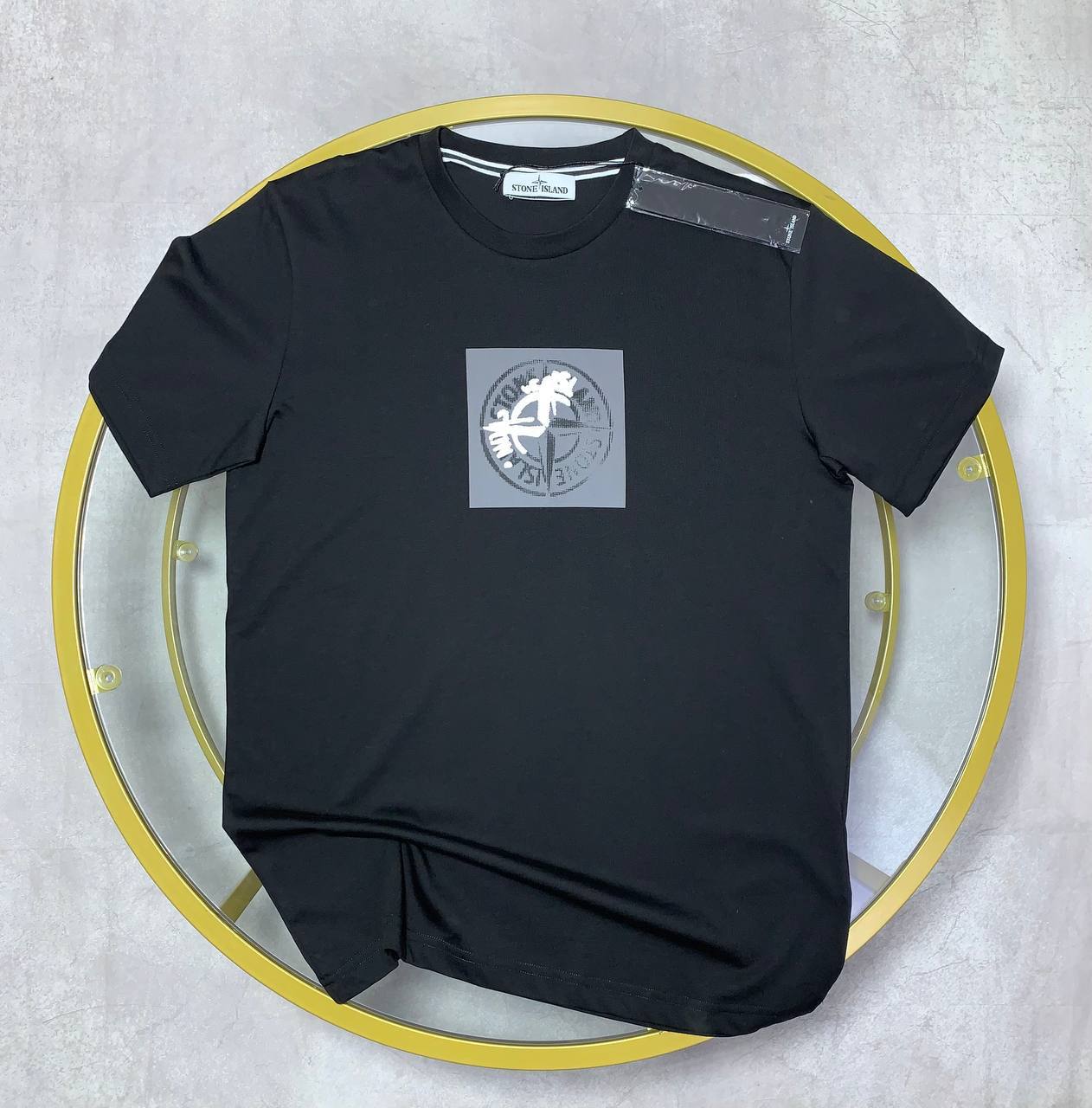 Stone Island Compass Logo Mens T-Shirts in Multiple Colors UK Reps AAA Quality