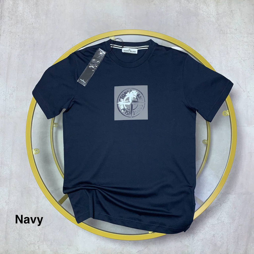 Stone Island Compass Logo Mens T-Shirts in Multiple Colors UK Reps AAA Quality