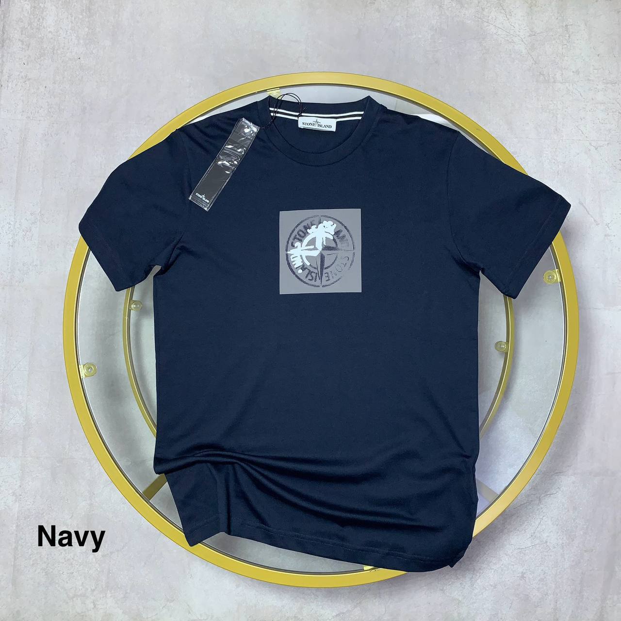 Stone Island Compass Logo Mens T-Shirts in Multiple Colors UK Reps AAA Quality