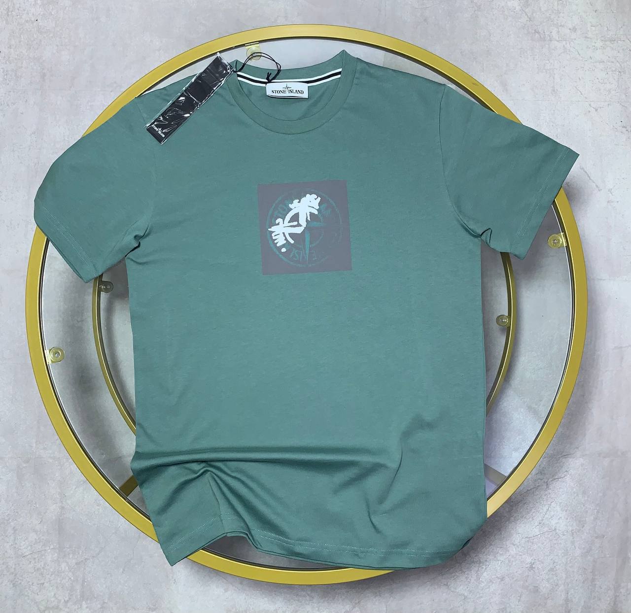 Stone Island Compass Logo Mens T-Shirts in Multiple Colors UK Reps AAA Quality