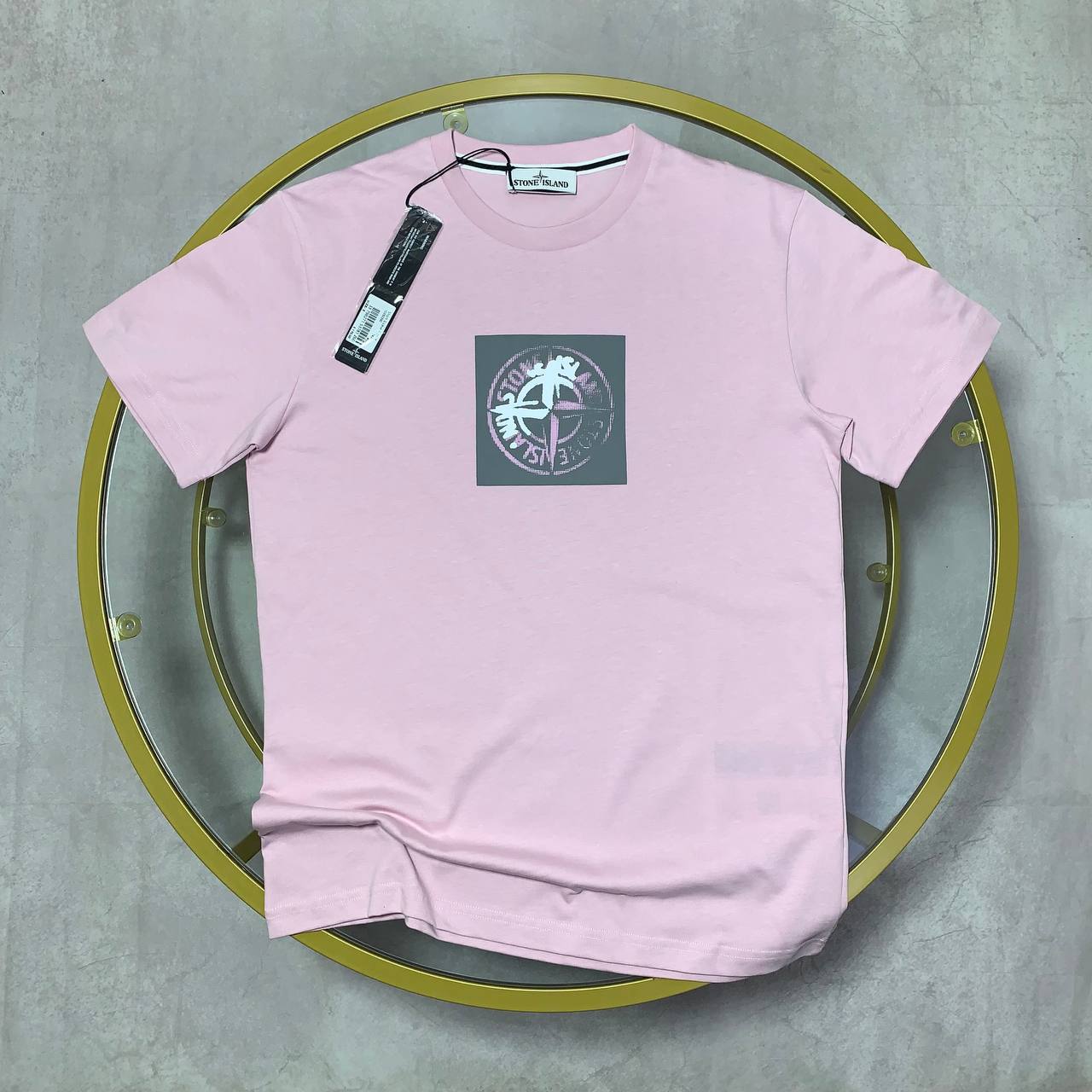 Stone Island Compass Logo Mens T-Shirts in Multiple Colors UK Reps AAA Quality
