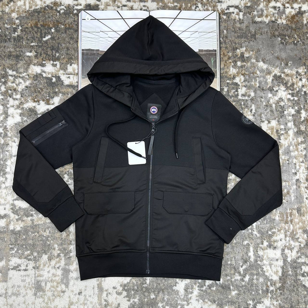 Canada Goose Huron Classic Logo Jackets Mens in Multiple Colors Best Sale UK Reps AAA Quality
