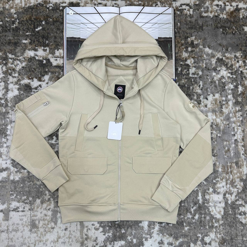 Canada Goose Huron Classic Logo Jackets Mens in Multiple Colors Best Sale UK Reps AAA Quality