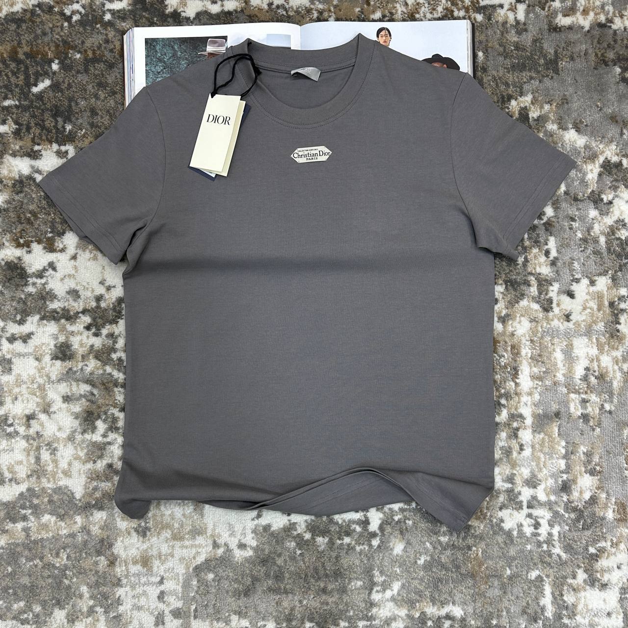 Christian Dior Relaxed Fit Logo Tag T-Shirt Mens in Multiple Colors Best Sale UK Reps AAA Quality